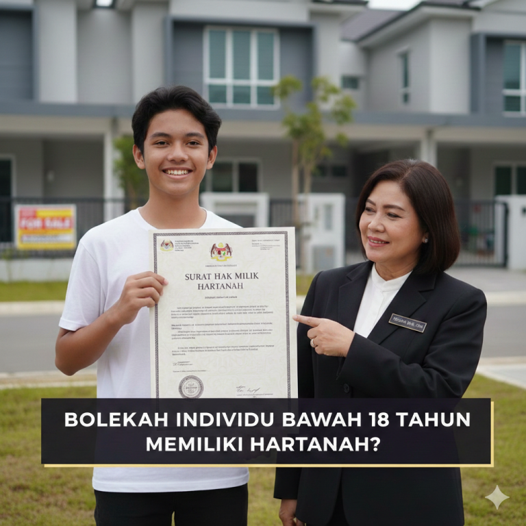 bawah umur jual hartanah